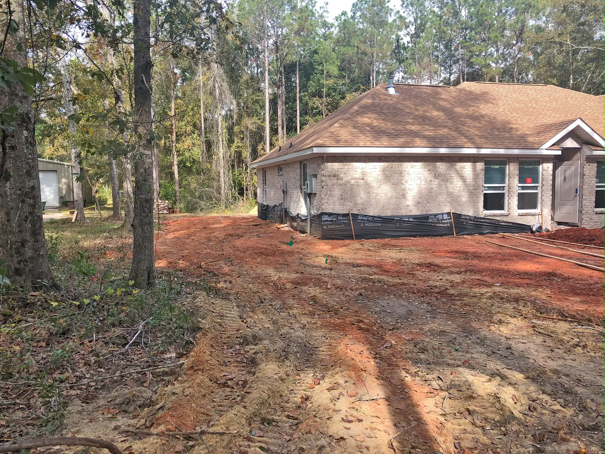 Luxury new home construction - Van Tassell project progress photo 2 by McQuillen Custom Homes in Orange Beach, AL